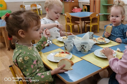 Новое зимнее меню в детском саду