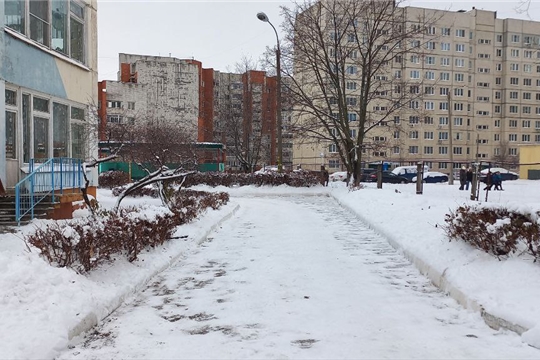 Благоустройство территории МБДОУ "Детский сад №169" г.Чебоксары, 17.12.2024