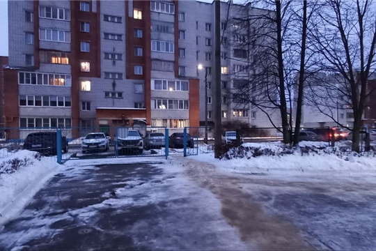 Благоустройство территории МБДОУ "Детский сад №169" г.Чебоксары, 24.12.2024 г. 