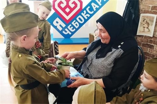 Акция "Цветок ветерану"