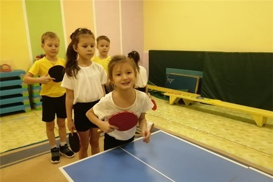 Занятия настольным теннисном