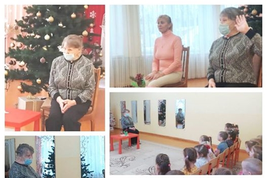В гостях у ребят Мария Алексеевна,которая прошла войну