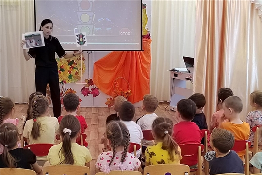 Встреча со старшим инспектором ГИБДД г. Чебоксары Филипповой Л.А