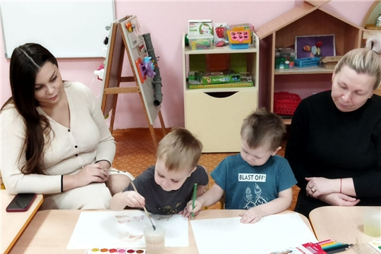 Рисуем вместе с мамой