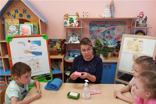 Чтоб всегда здоровым быть, нужно чаще руки мыть
