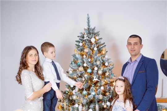 Новый год в кругу семьи.
