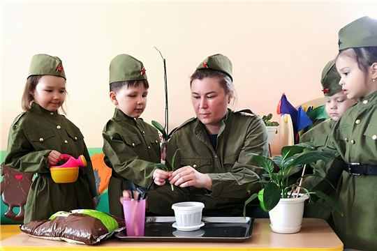 Цветок ветерану!