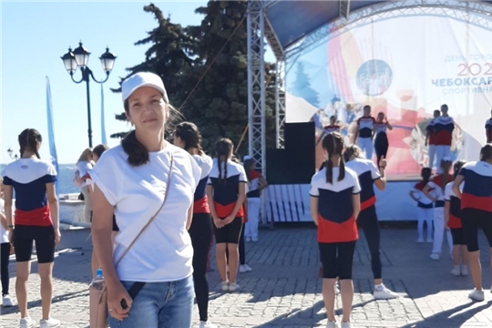 Утренняя зарядка со звездой! День города Чебоксары!