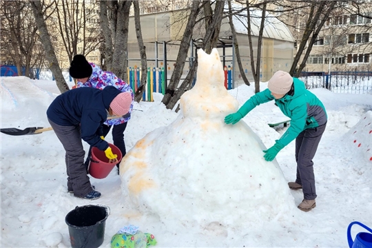 Клуб выходного дня - зимние постройки.