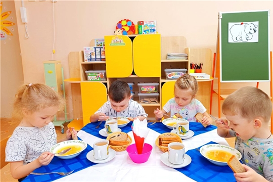 Суп в детском саду. Вкусно и полезно!