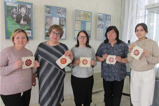 Мастер-класс для педагогов «Чувашский узор Кеске»
