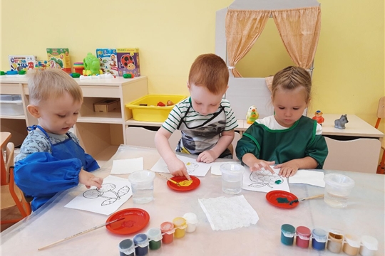 Рисование пальчиками