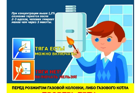 В крещенские морозы будьте особо внимательны к газовому оборудованию!