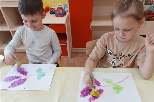 Цветы сирени