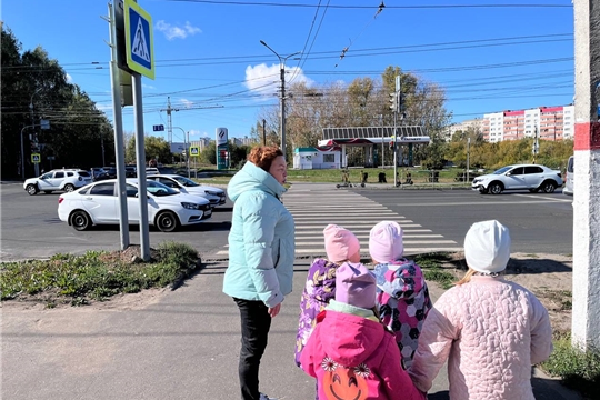 Знакомство с пешеходным переходом