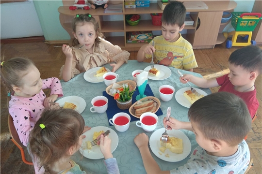 Омлет полезен для растущего организма