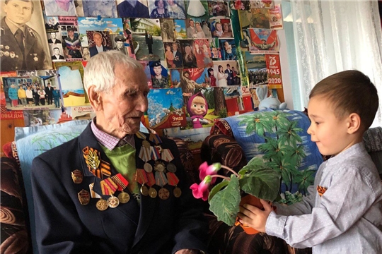 Цветок ветерану (второй этап)