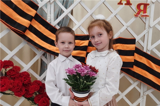 Участие в акции "Цветок ветерану"