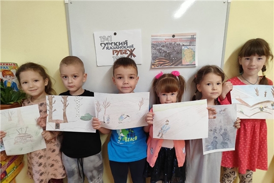 Выставка рисунков «История подвига народа»