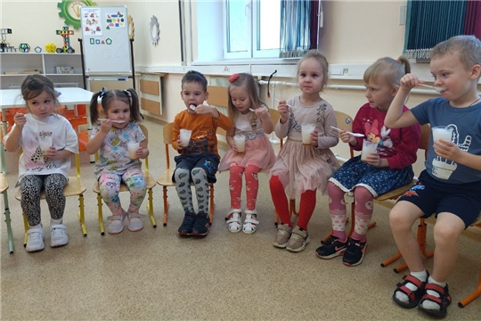 Кислородный коктейль в детском саду