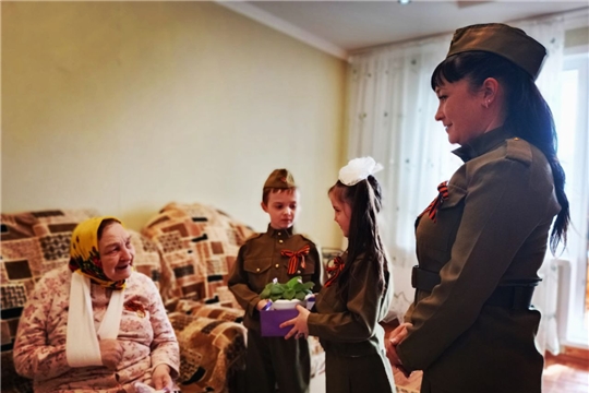 Акция «Цветок ветерану»