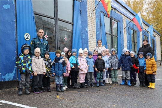 Экскурсия в пожарную часть