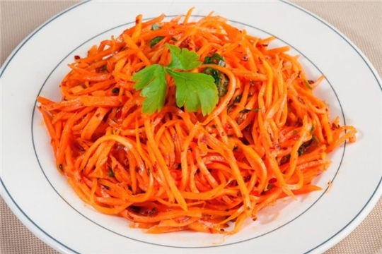Морковный салат