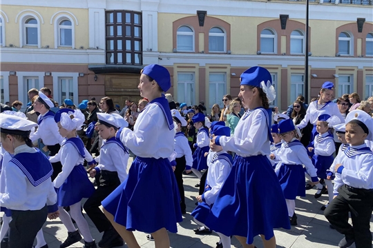⭐ «Парад дошколят и юнармейцев». #ДеньПобеды