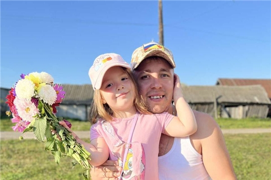 Фото - челлендж "С папой мы друзья"❤️