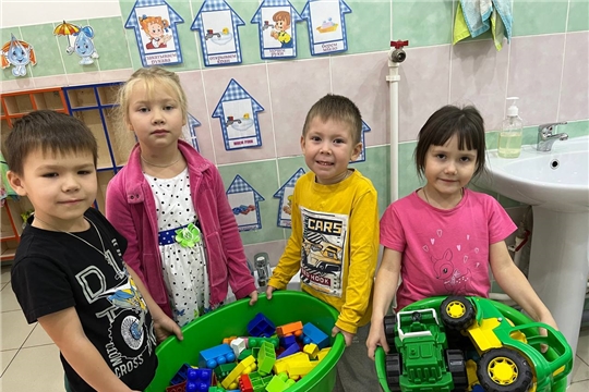 Трудовая деятельность в группе "Солнышко "