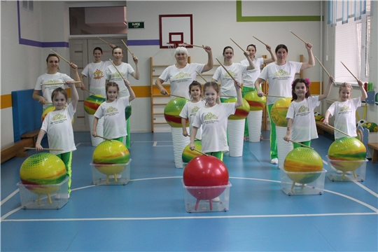 Технология «Drums Alive» входит в жизнь столичных детских садов