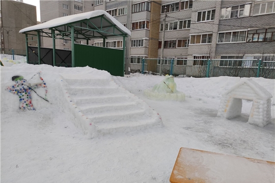 Снежные постройки