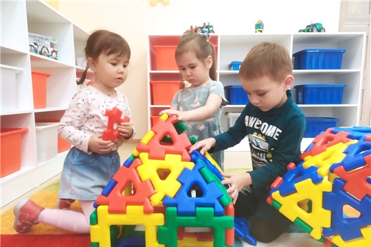Лего в детском саду