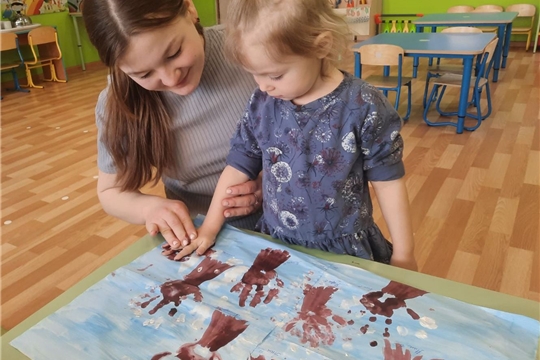 Творчество самых юных воспитанников