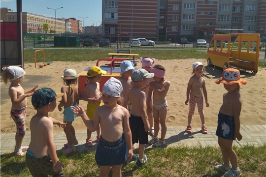 Закаливание в детском саду.