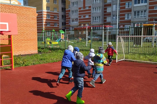 Двигательная деятельность на прогулке.