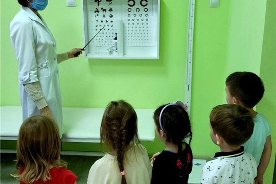 Экскурсия в медицинский кабинет.