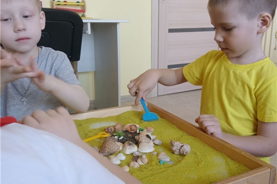 Волшебный песочек.