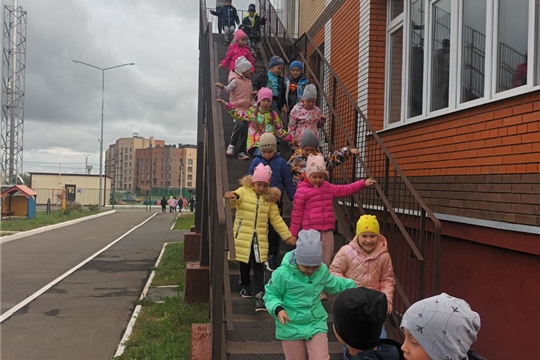 Тренировочная эвакуация. 