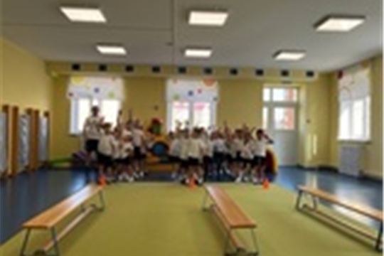 Эстафета дошколят.