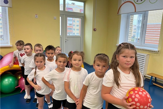 Эстафета дошколят.