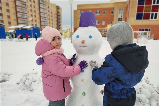 "Наш веселый снежный друг — Снеговик"