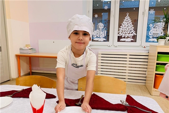 Сервировка стола в детском саду