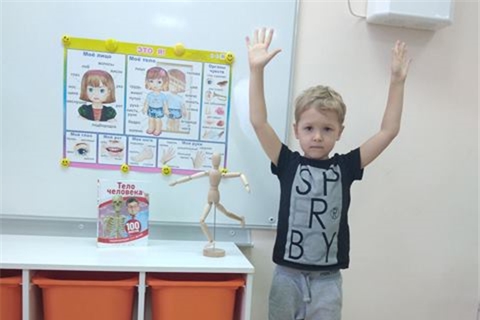 Тема недели: Человек. Части тела.