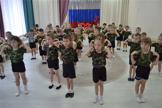 Флешмоб "Армейская зарядка"