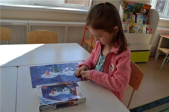 Развиваемся, играя. Пазлы.