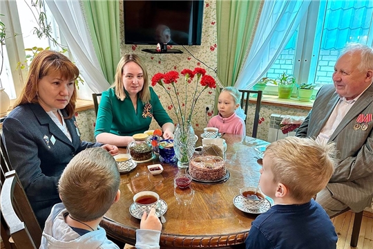 Социально - патриотическая акция «Цветок ветерану»
