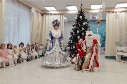Новогодние утренники в саду