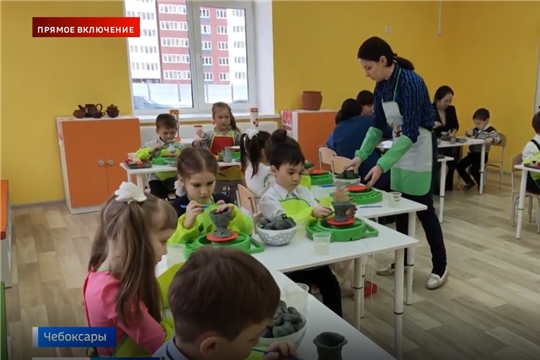 В чебоксарском мкр. «Солнечный» сегодня открылся детский сад на 250 мест