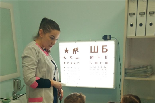 Экскурсия в кабинет медсестры